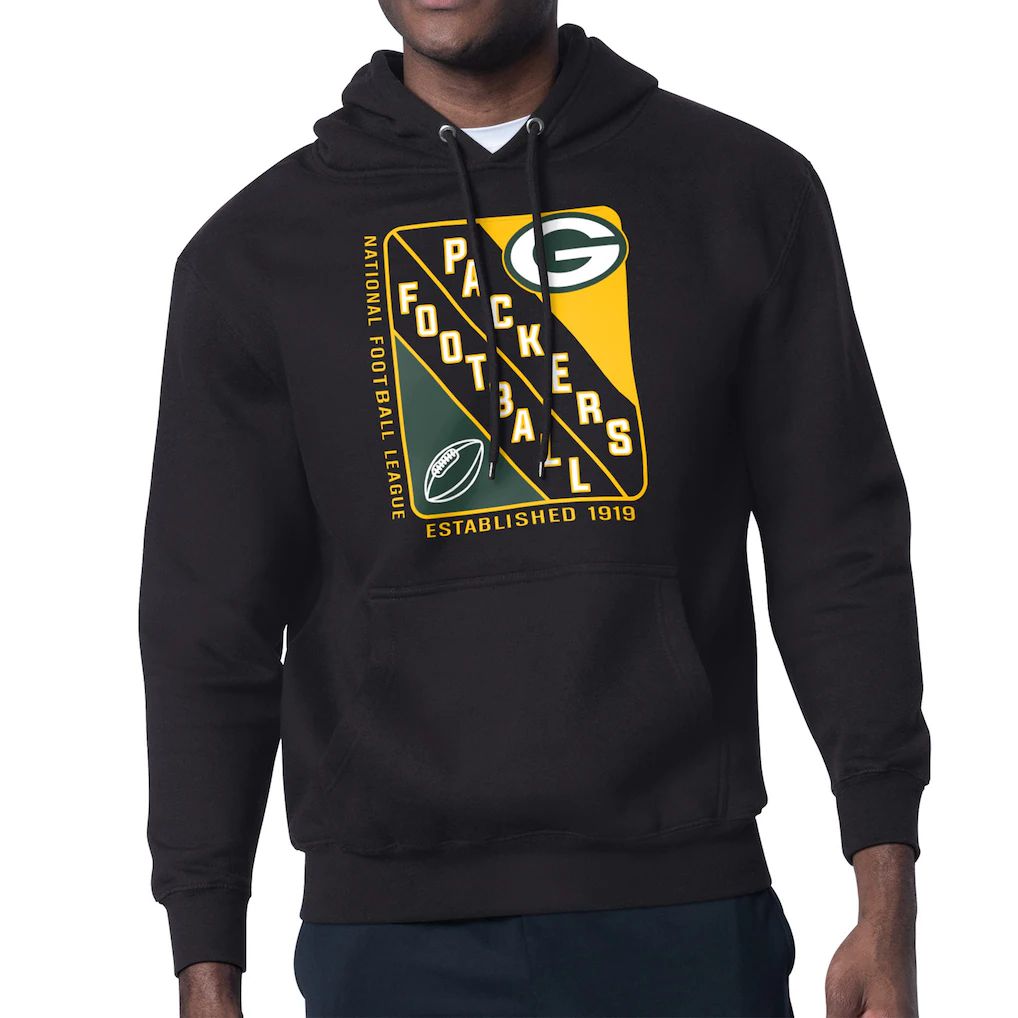Men 2026 NFL Green Bay Packers black Hoodie hooded style 01->green bay packers->NFL Jersey